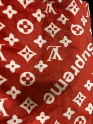 Supreme Throw Blanket LV High End Quality Great Price Nice 